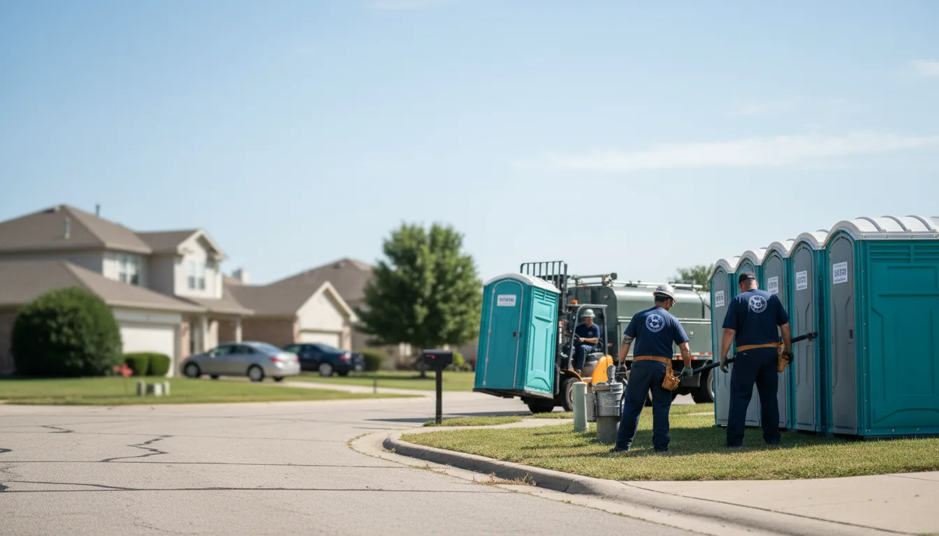 Porta Potty Rental in Troy Mills, IA near me